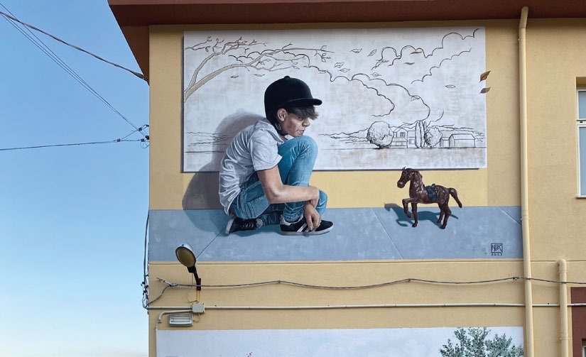 Murale esterno — Salvo Nero