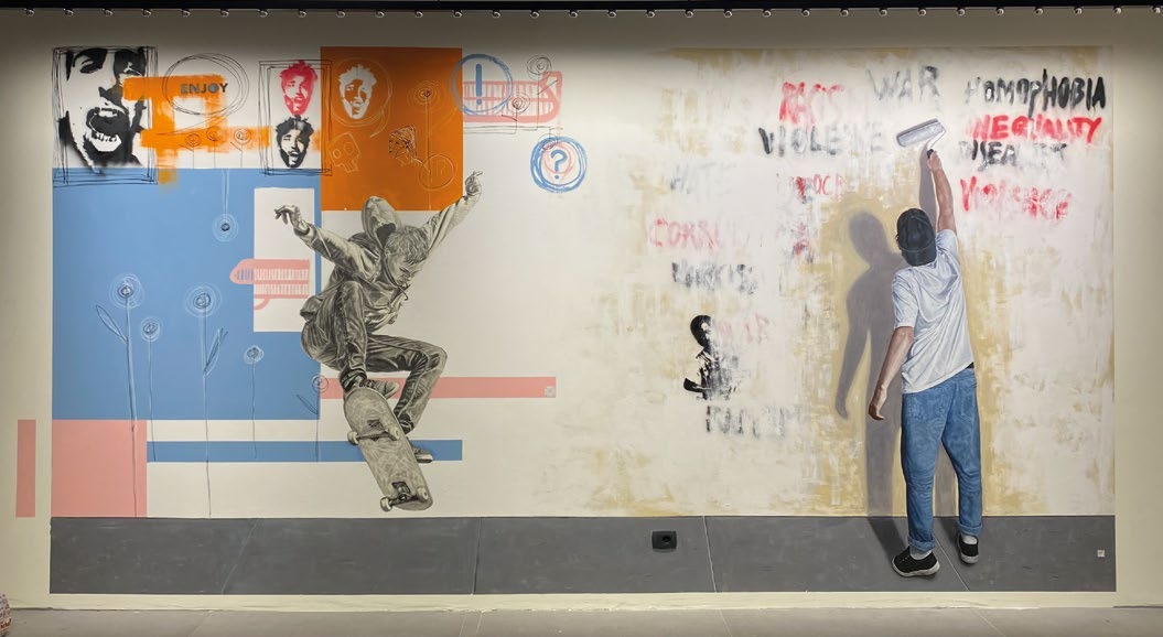 Murale sociale — Salvo Nero